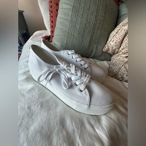 Steve Madden Platform White Sneakers - Size 11 NEW